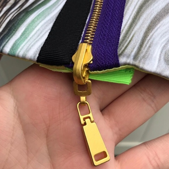 Elie Tahari Multi-Colour Silk Mini Skirt - Picture 2 of 8